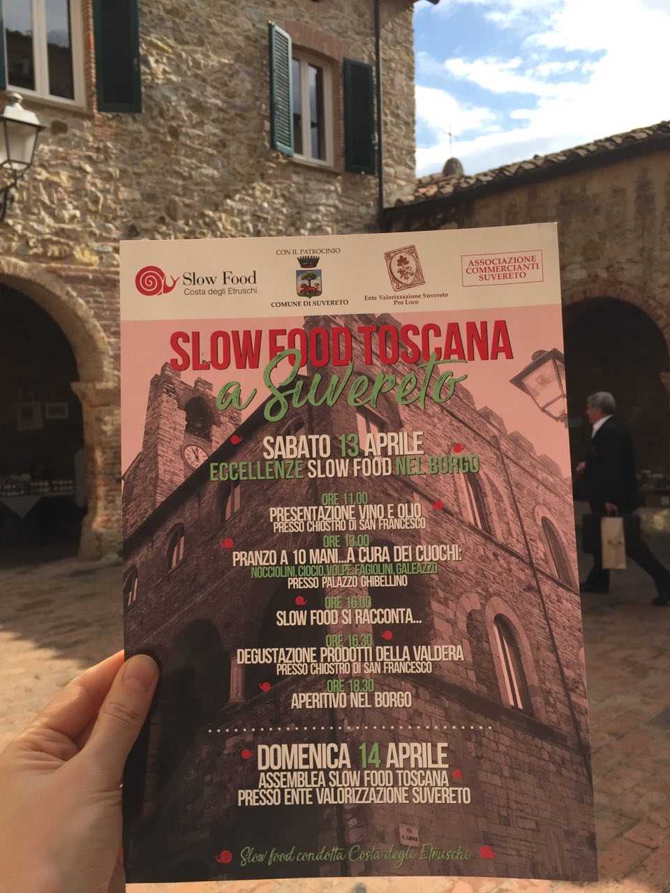 “SLOWFOOD Toscana: Pranzo a 10 mani” 2019 – Suvereto (LI)