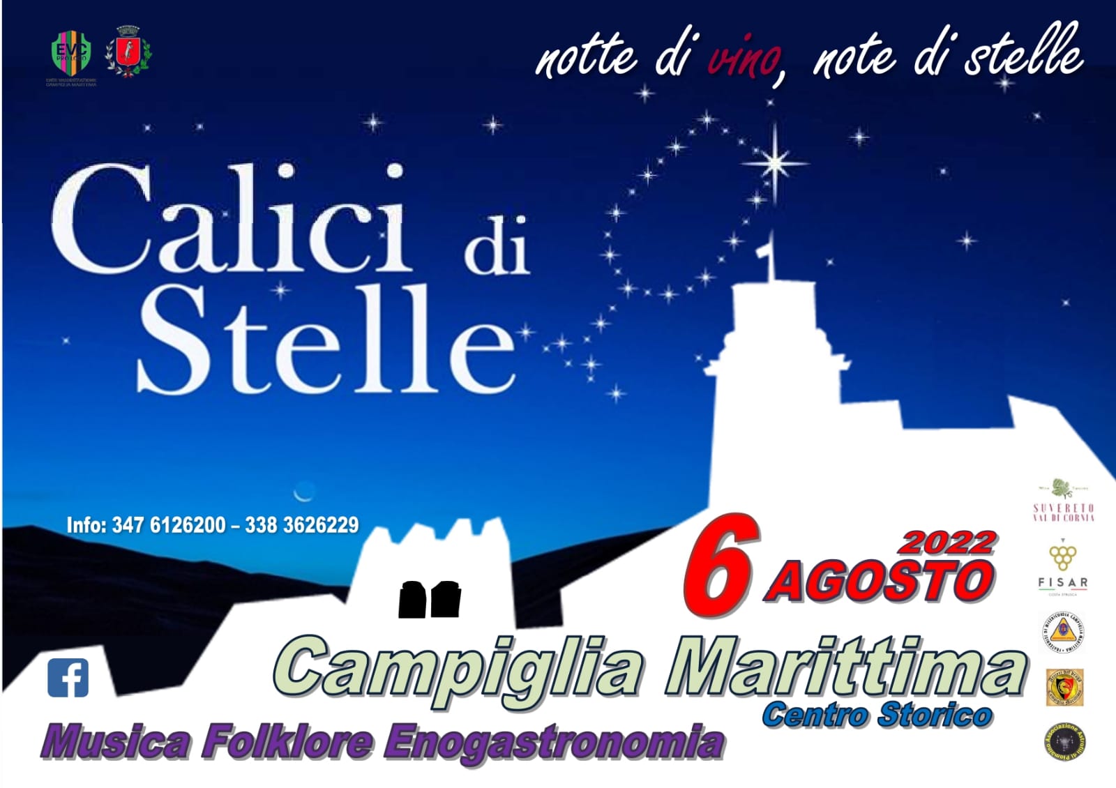 Calici di stelle, 6 Agosto 2022, Campiglia Marittima (LI)